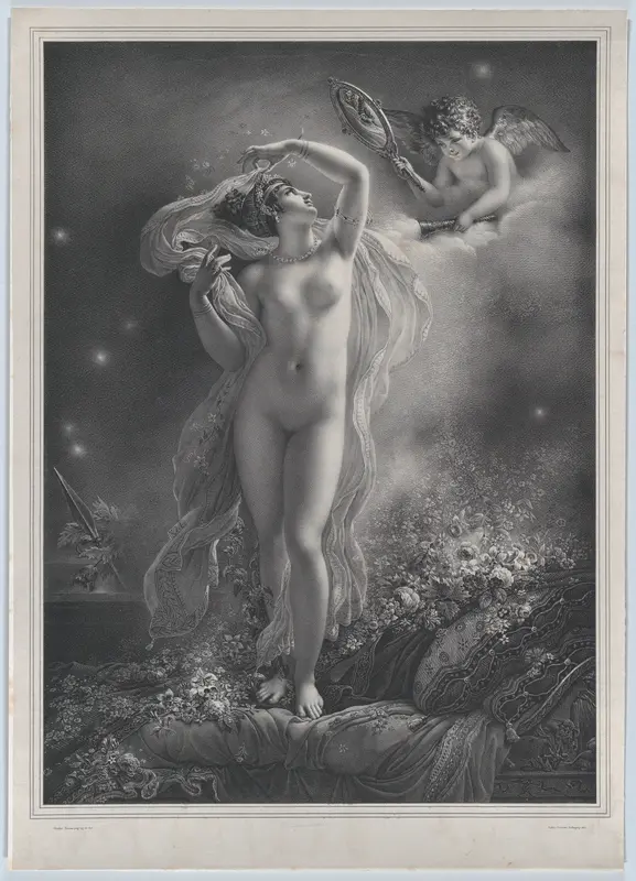 Danaë Wall Art by Anne Louis Girodet-Trioson - High-Resolution Digital Print