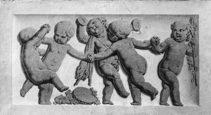 Dancing children (one of a pair) Wall Art by Donatello - High-Resolution Digital Print