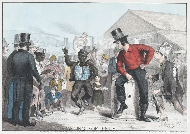 Dancing for Eels Wall Art by James Brown - High-Resolution Digital Print