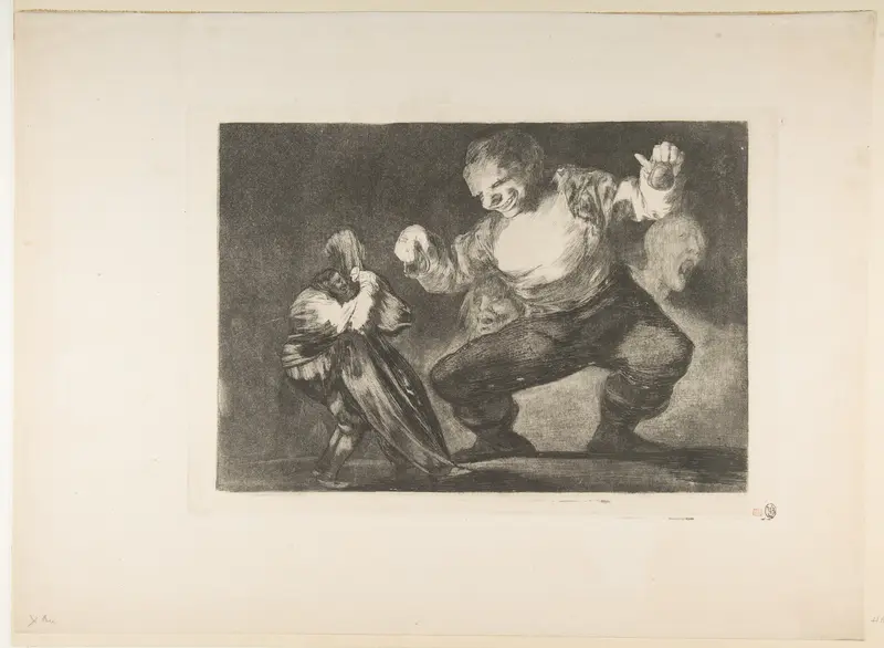 'Dancing Giant' from the 'Disparates' (Follies / Irrationalities)