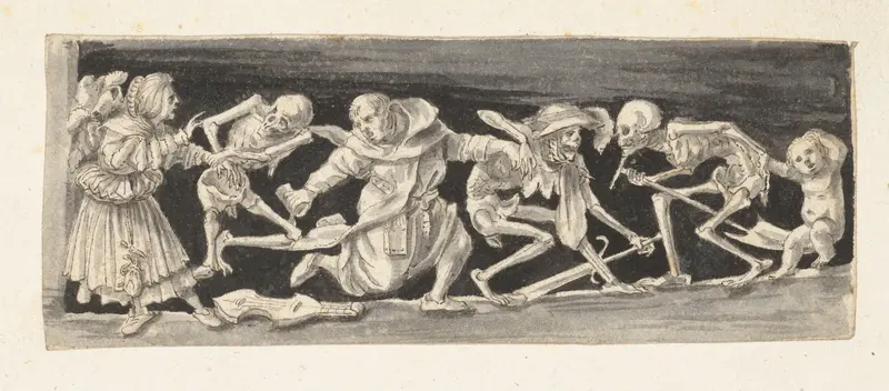 Dans van de Dood (rechterhelft) Wall Art by Unknown - High-Resolution Digital Print