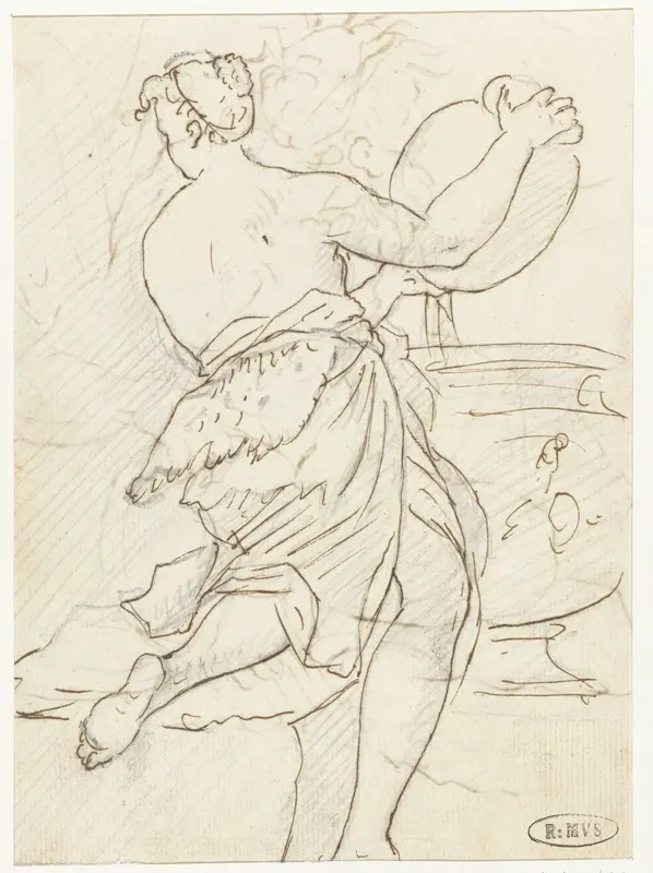 Dansende nimf of bacchante Wall Art by Unknown - High-Resolution Digital Print