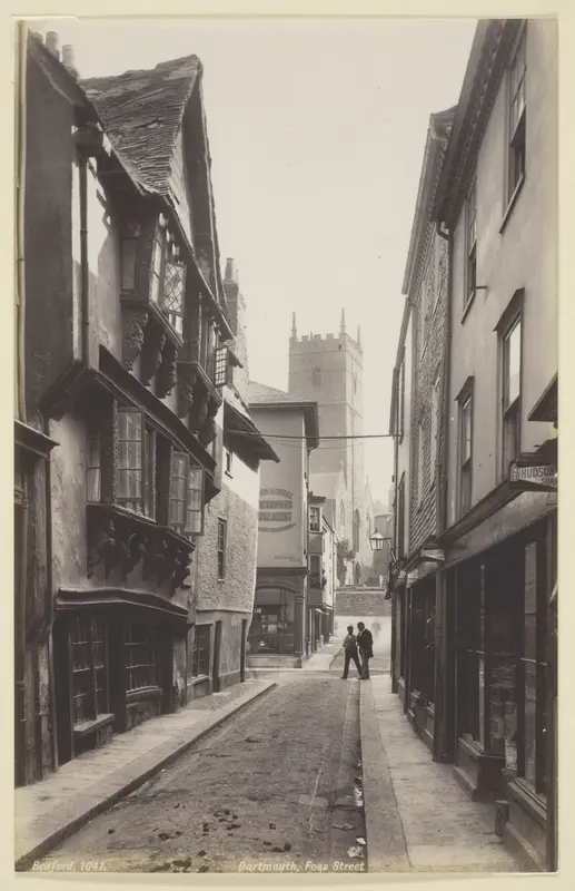 Dartmouth, Foss Street Wall Art by Francis Bedford - High-Resolution Digital Print