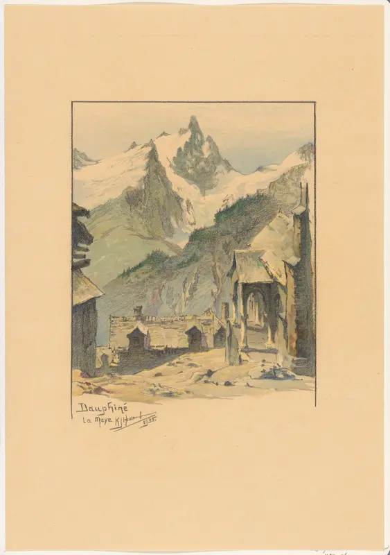 Dauphiné. La Meye Wall Art by Unknown - High-Resolution Digital Print