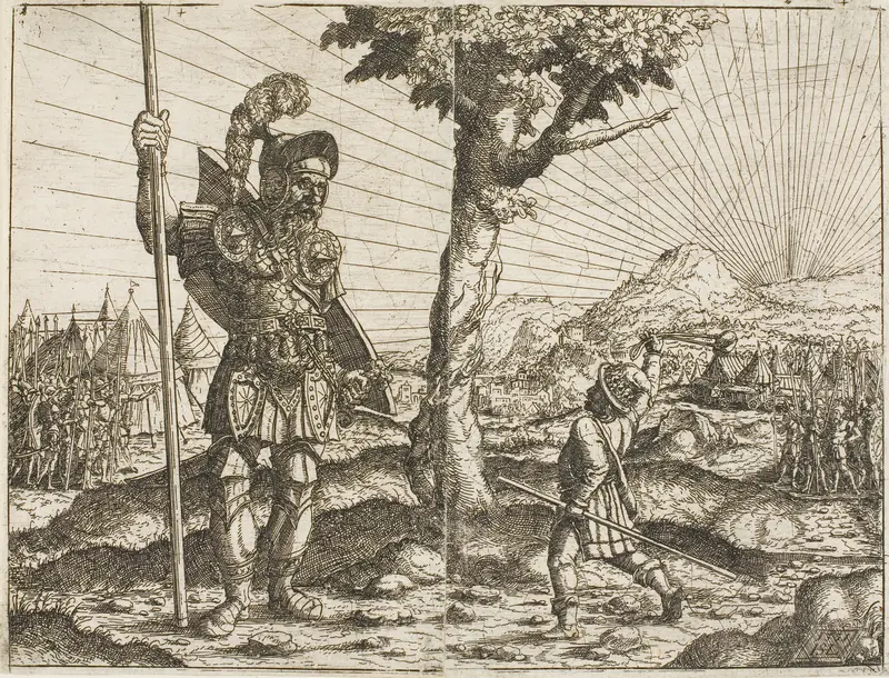 David and Goliath