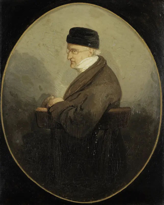 David Pierre Giottino Humbert de Superville (1770-1849), schilder en schrijver Wall Art by Jacobus Ludovicus Cornet - High-Resolution Digital Print