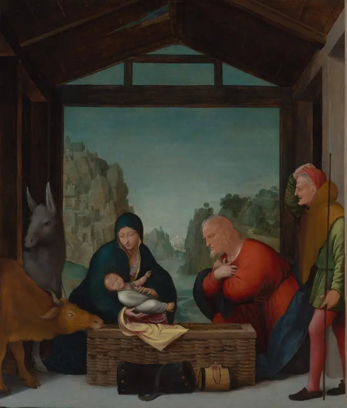 De aanbidding der herders Wall Art by Unknown - High-Resolution Digital Print