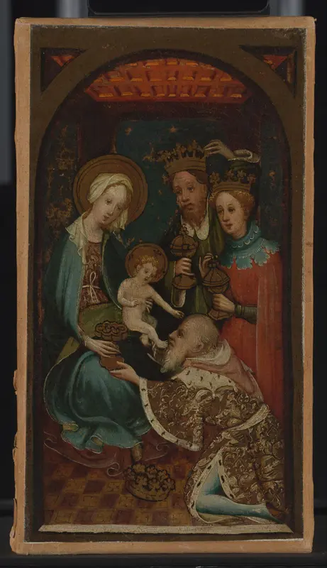 De Aanbidding van de koningen Wall Art by anonymous - High-Resolution Digital Print