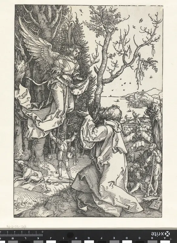 De aankondiging aan Joachim Wall Art by Unknown - High-Resolution Digital Print