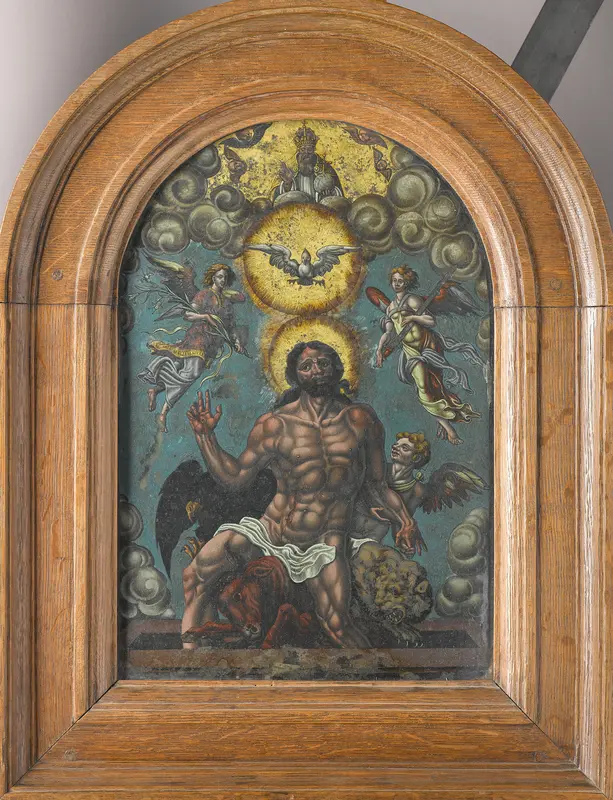 De allerheiligste drievuldigheid Wall Art by Unknown - High-Resolution Digital Print