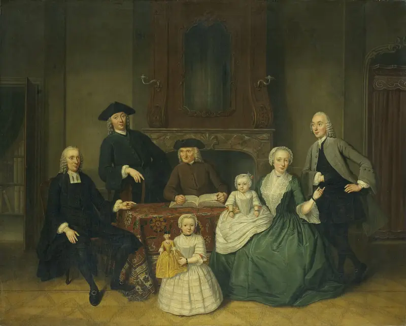 De Amsterdamse doopsgezinde familie Brak Wall Art by Unknown - High-Resolution Digital Print