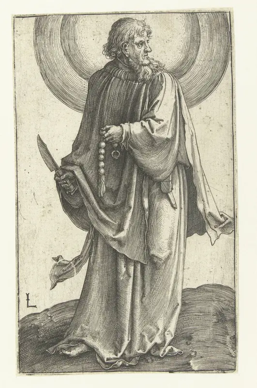 De apostel Bartholomeüs Wall Art by Unknown - High-Resolution Digital Print