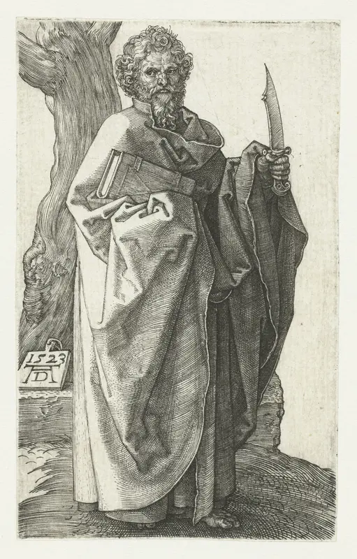 De apostel Bartholomeus Wall Art by Unknown - High-Resolution Digital Print