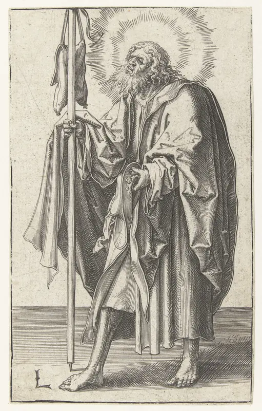 De apostel Jakobus Major Wall Art by Unknown - High-Resolution Digital Print