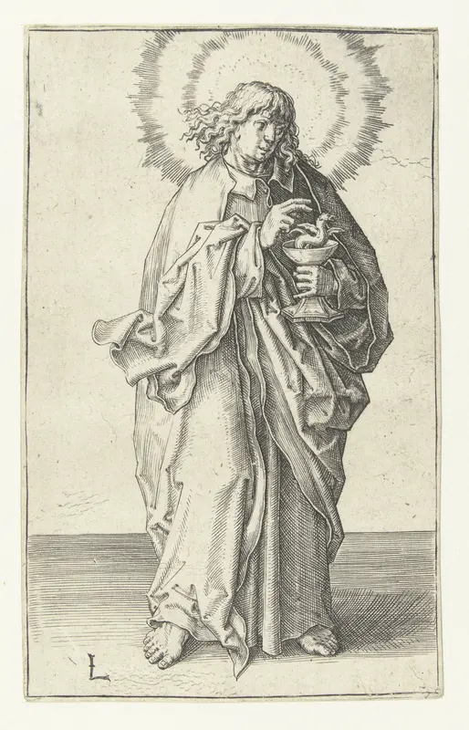 De apostel Johannes Wall Art by Unknown - High-Resolution Digital Print