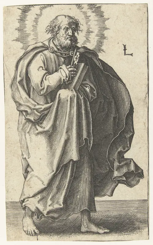 De apostel Petrus Wall Art by Unknown - High-Resolution Digital Print