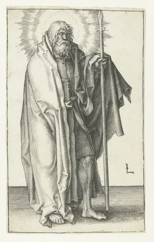 De apostel Thomas Wall Art by Unknown - High-Resolution Digital Print