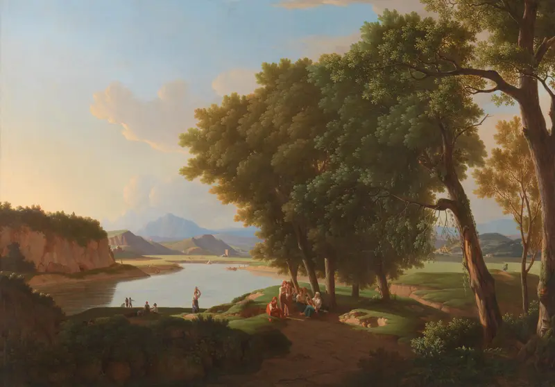 De Aqua Cetosa bij Rome Wall Art by Pieter Rudolph Kleijn - High-Resolution Digital Print