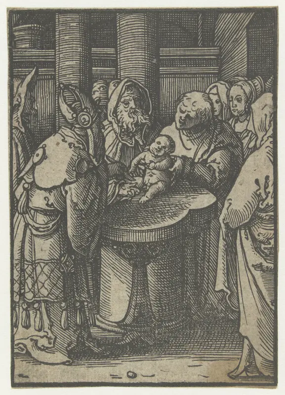 De besnijdenis van Christus Wall Art by Unknown - High-Resolution Digital Print