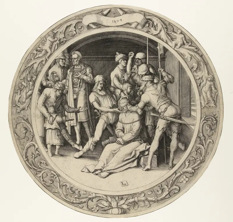 De bespotting van Christus Wall Art by Unknown - High-Resolution Digital Print