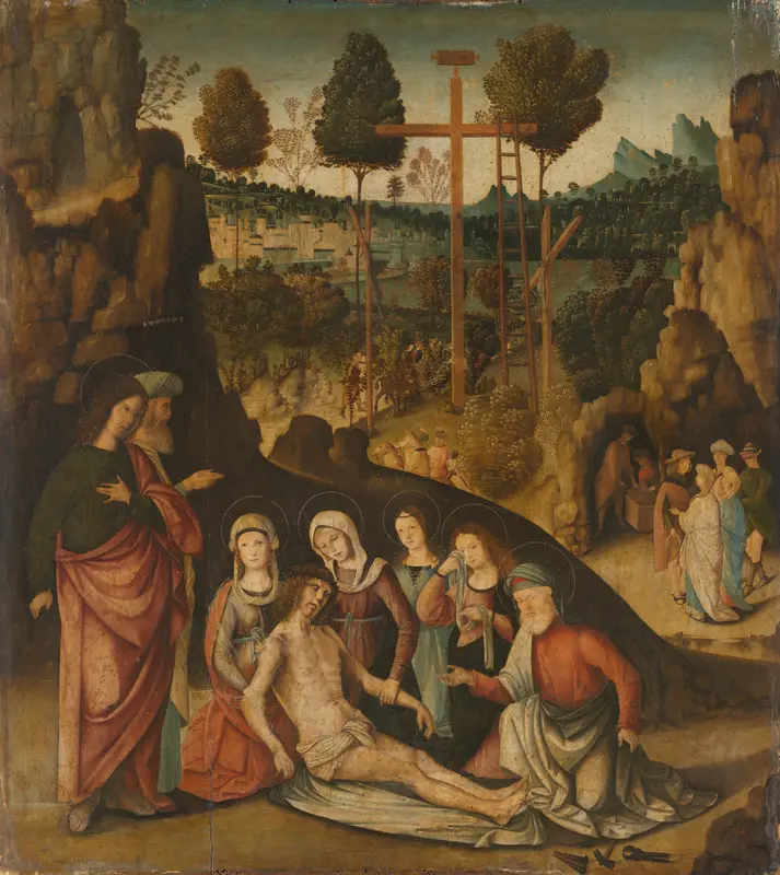 De bewening van Christus Wall Art by Unknown - High-Resolution Digital Print