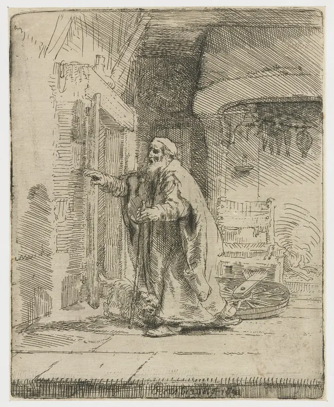 De blinde Tobit Wall Art by Unknown - High-Resolution Digital Print