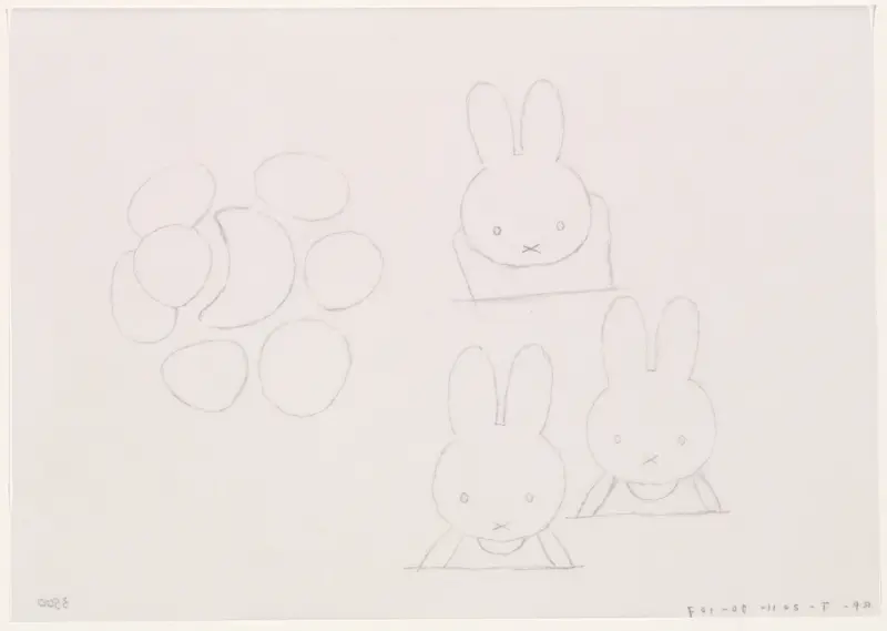 De brief van nijntje [p. 15, p. 17] Wall Art by Dick Bruna - High-Resolution Digital Print