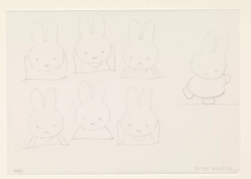 De brief van nijntje [p. 17] Wall Art by Dick Bruna - High-Resolution Digital Print