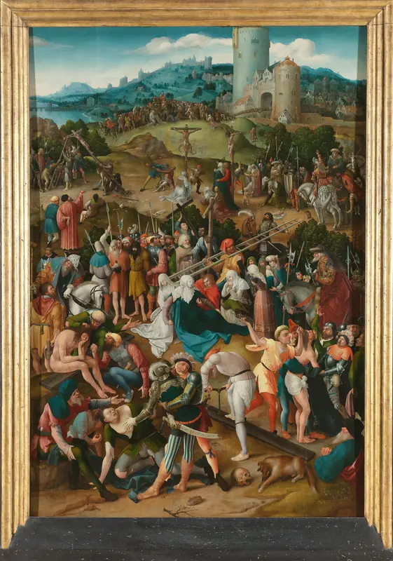 De Calvarieberg Wall Art by Pseudo Jan Wellens de Cock - High-Resolution Digital Print