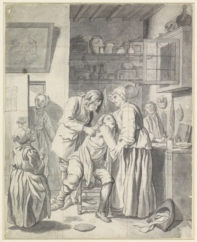 De chirurgijn Wall Art by Jan Josef Horemans (I) - High-Resolution Digital Print