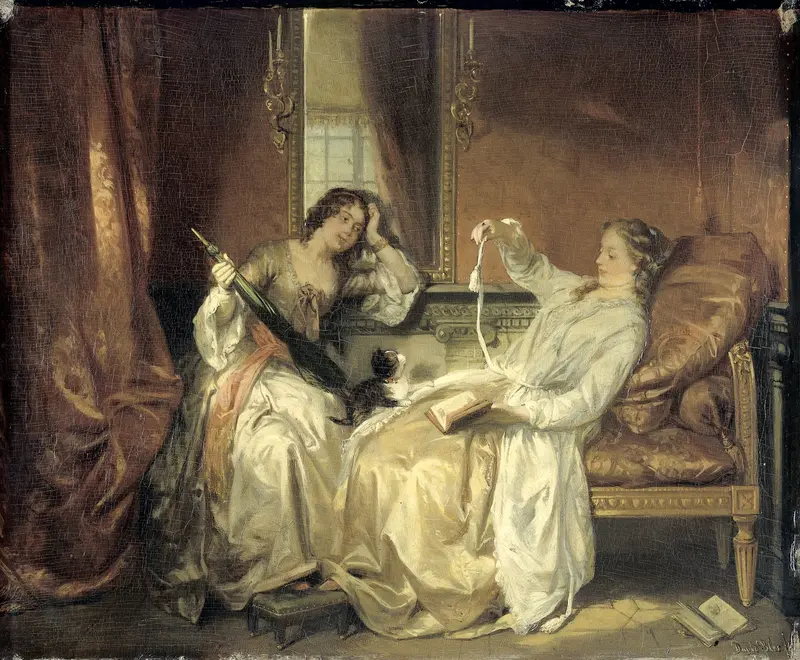 De conversatie Wall Art by David Bles - High-Resolution Digital Print