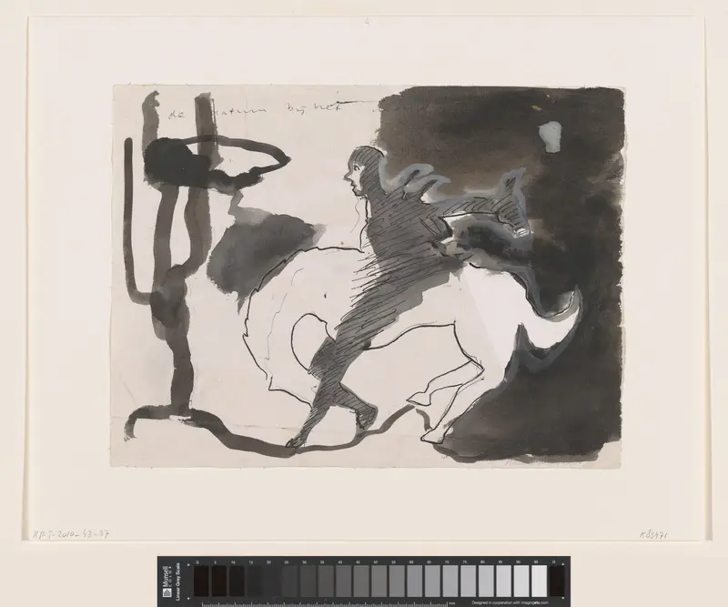 De datum bij het woord gevoegd Wall Art by Unknown - High-Resolution Digital Print