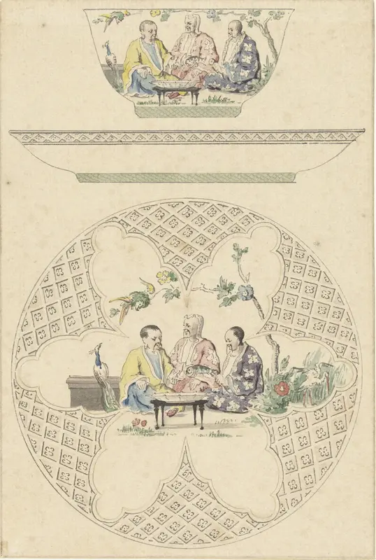 De doktersvisite aan de keizer Wall Art by Cornelis Pronk - High-Resolution Digital Print