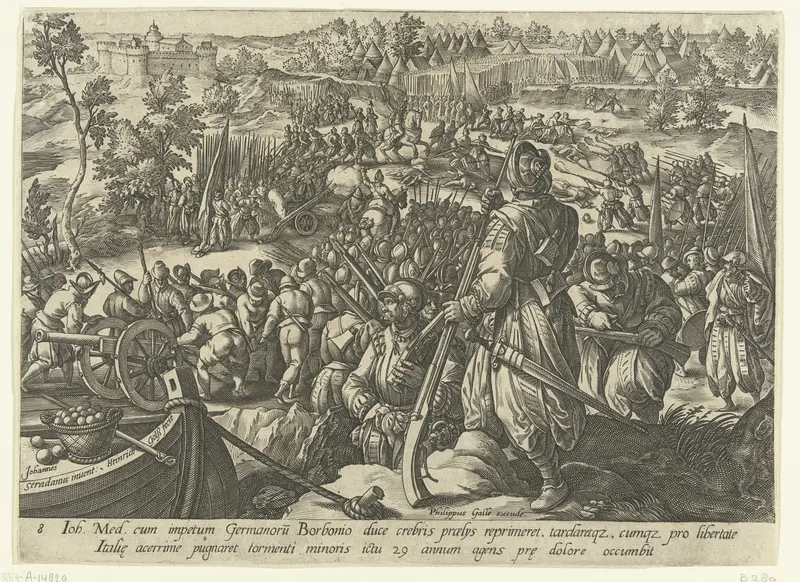 De dood van Giovanni de' Medici Wall Art by Unknown - High-Resolution Digital Print
