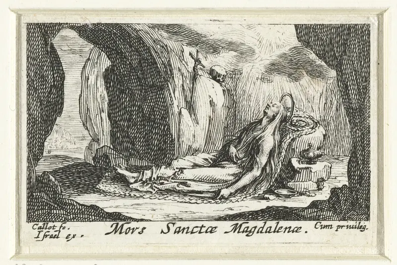 De dood van Maria Magdalena Wall Art by Unknown - High-Resolution Digital Print