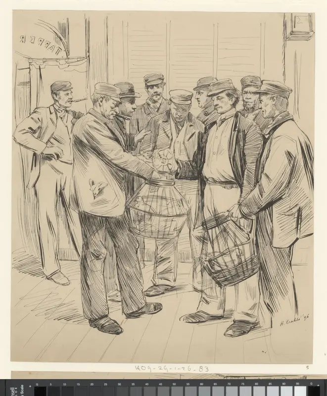 De duivenbeurs Wall Art by Unknown - High-Resolution Digital Print