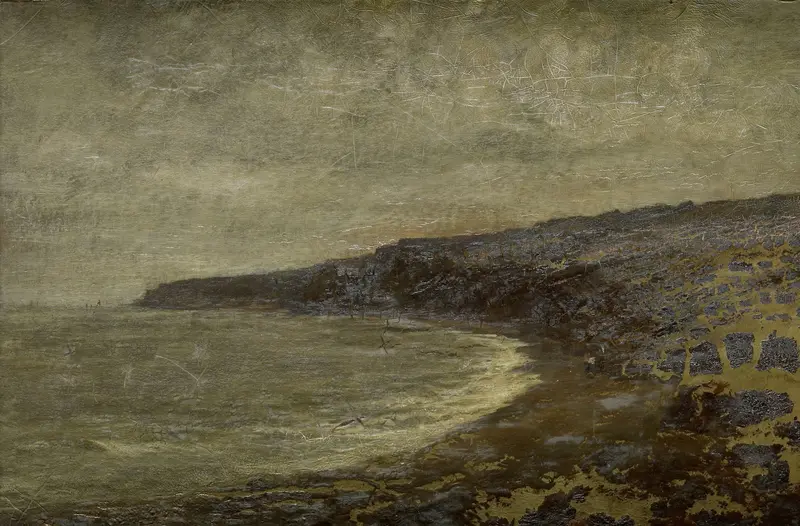 De eenzame baai Wall Art by Arthur Hawksley - High-Resolution Digital Print