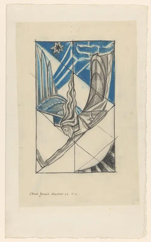 De engel roept Abraham Wall Art by Unknown - High-Resolution Digital Print
