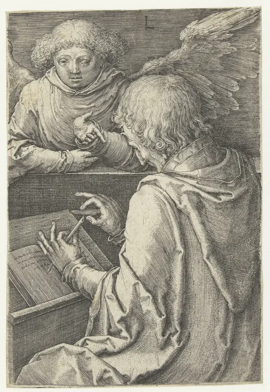 De evangelist Mattheüs Wall Art by Unknown - High-Resolution Digital Print