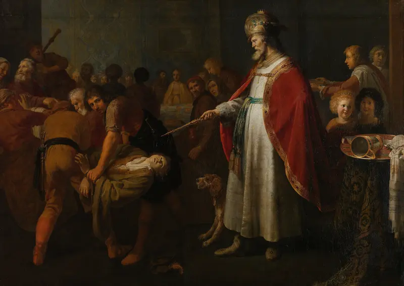De gelijkenis van de onwaardige bruiloftsgast Wall Art by Unknown - High-Resolution Digital Print