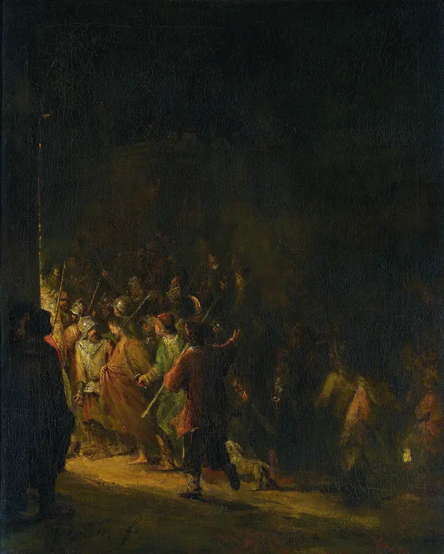 De gevangenneming van Christus Wall Art by Aert de Gelder - High-Resolution Digital Print