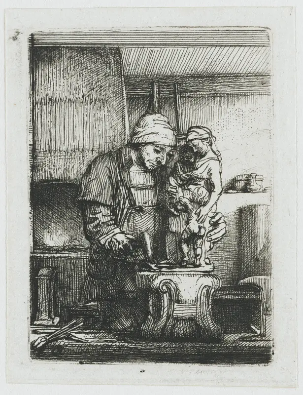 De goudsmid Wall Art by Unknown - High-Resolution Digital Print