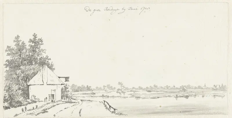 De grote Ronduyt bij Tiel Wall Art by Jan de Beijer - High-Resolution Digital Print