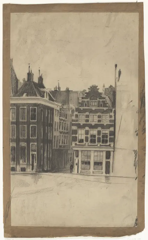 De Halvemaansteeg te Amsterdam Wall Art by Willem Witsen - High-Resolution Digital Print