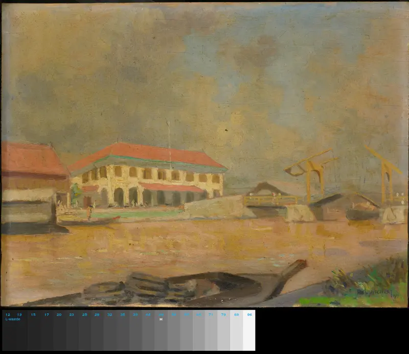 De handelsmaatschappij MacLaine-Watson & Co. te Batavia Wall Art by Hal Wichers - High-Resolution Digital Print