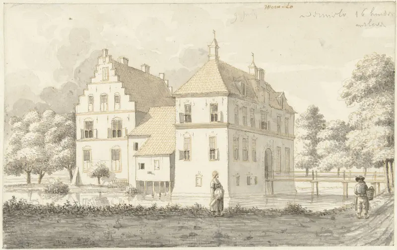 De havezathe Warmelo bij Diepenheim, Overijssel
