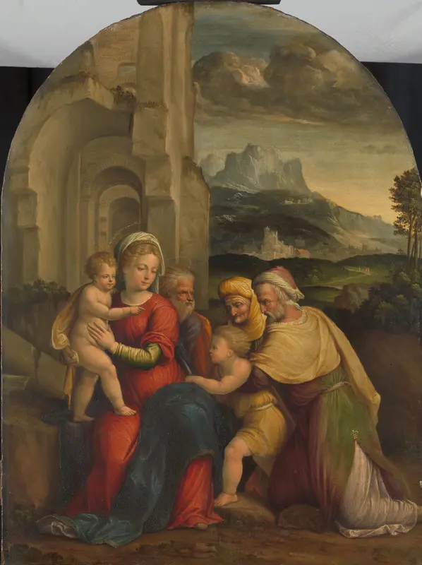 De heilige familie Wall Art by Garofalo - High-Resolution Digital Print