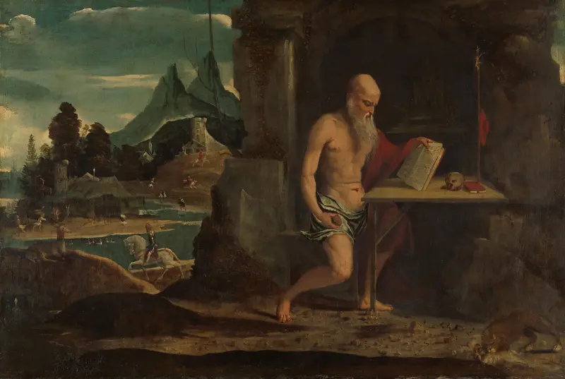 De heilige Hieronymus Wall Art by Unknown - High-Resolution Digital Print
