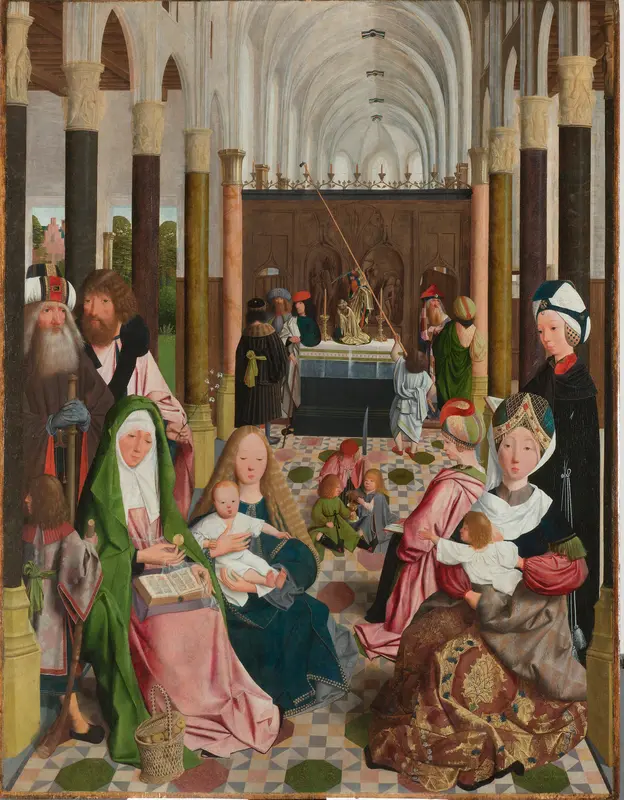 De heilige maagschap Wall Art by Unknown - High-Resolution Digital Print