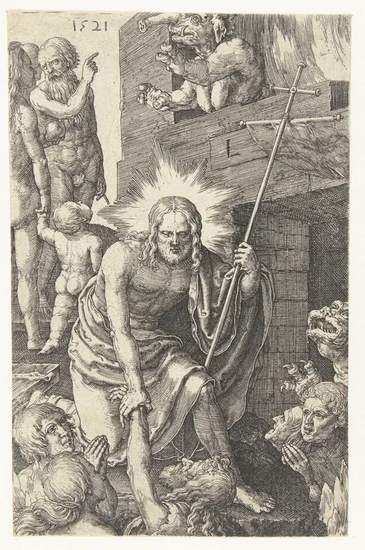 De hellevaart van Christus Wall Art by Unknown - High-Resolution Digital Print